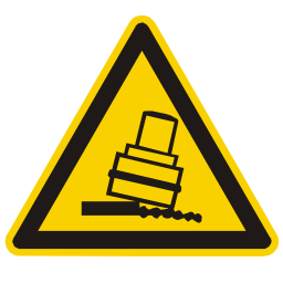 Download free fall alert triangle information attention icon